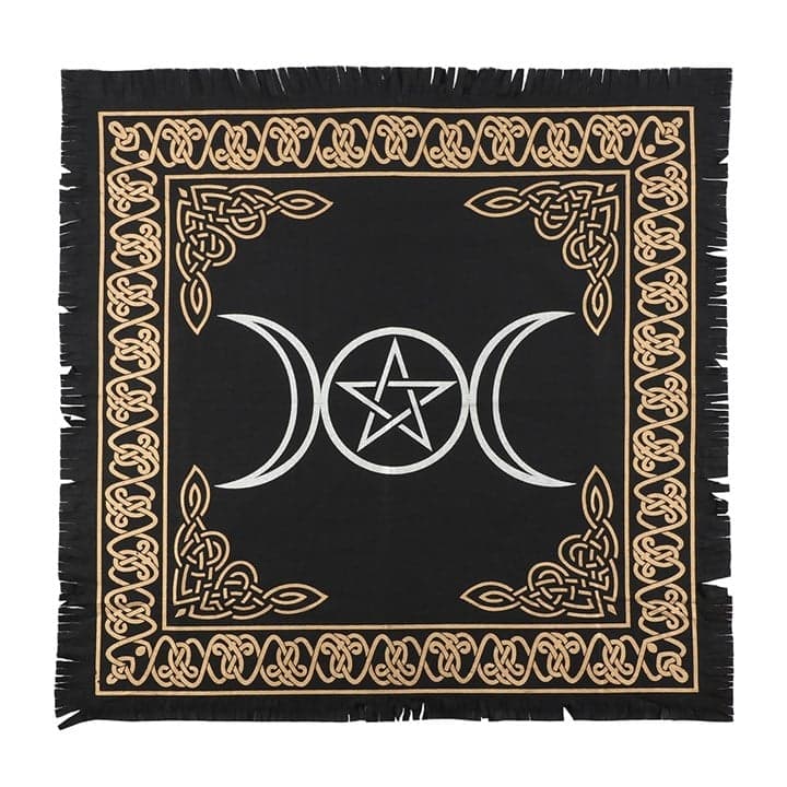Triple Moon Altar Cloth 65x65cm