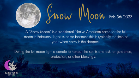 February's Snow Moon