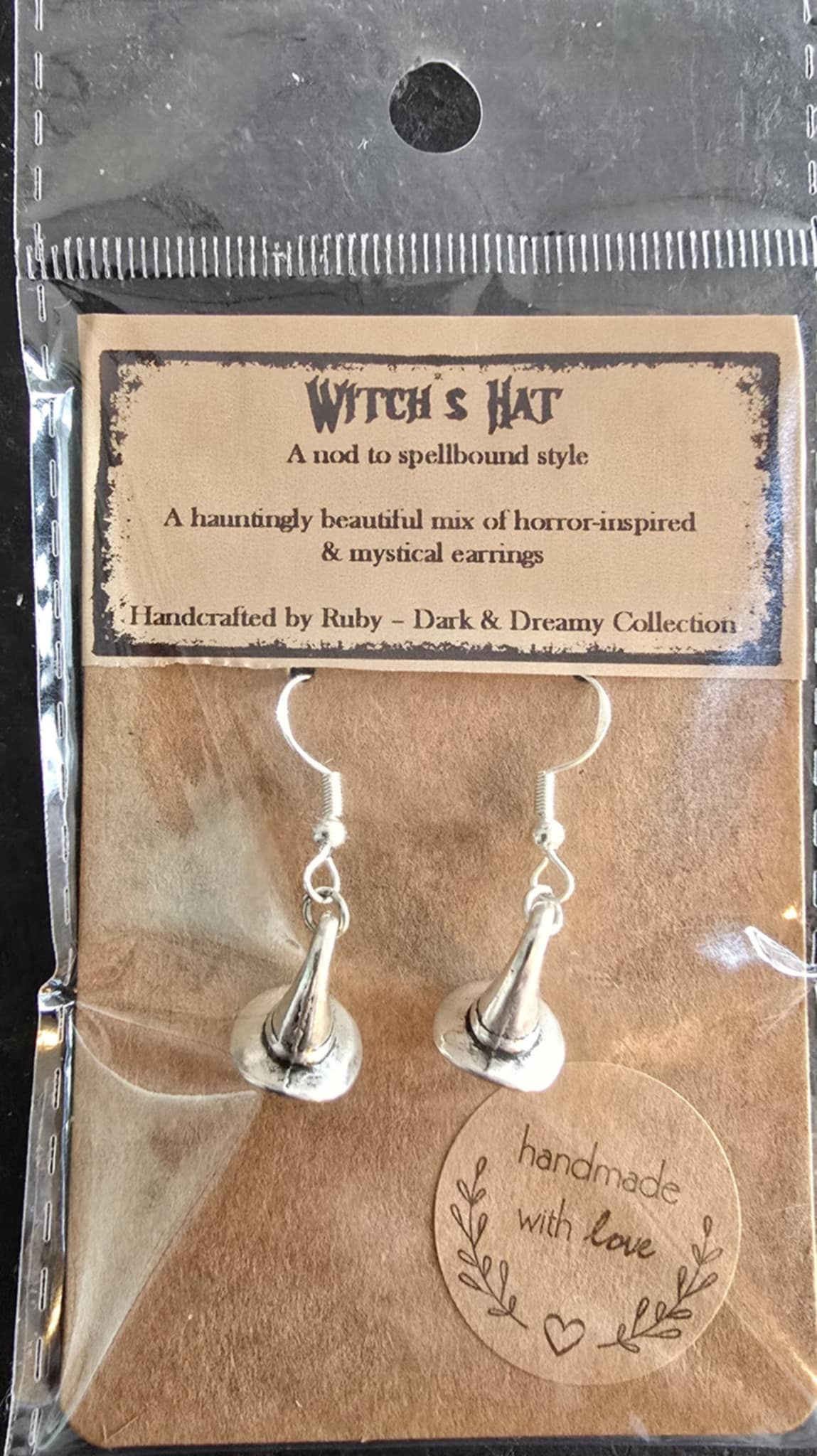 Witch's Hat Earrings