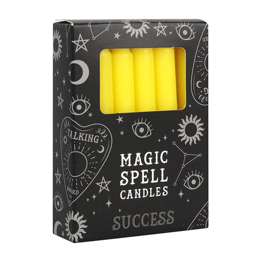 Yellow Success Spell Candles