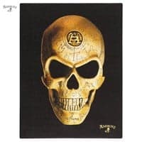 19 x 25cm Omega Skull