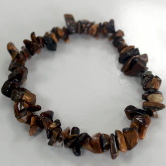 Tiger Eye Chip Stone Bracelet