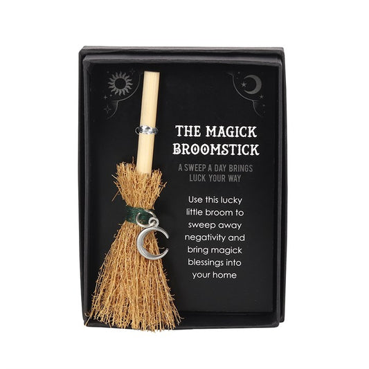 Crescent Moon Mini Broomstick