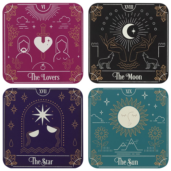 The Fortune Teller Tarot Coaster