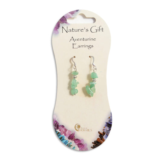 Natures Gift Earrings Aventurine