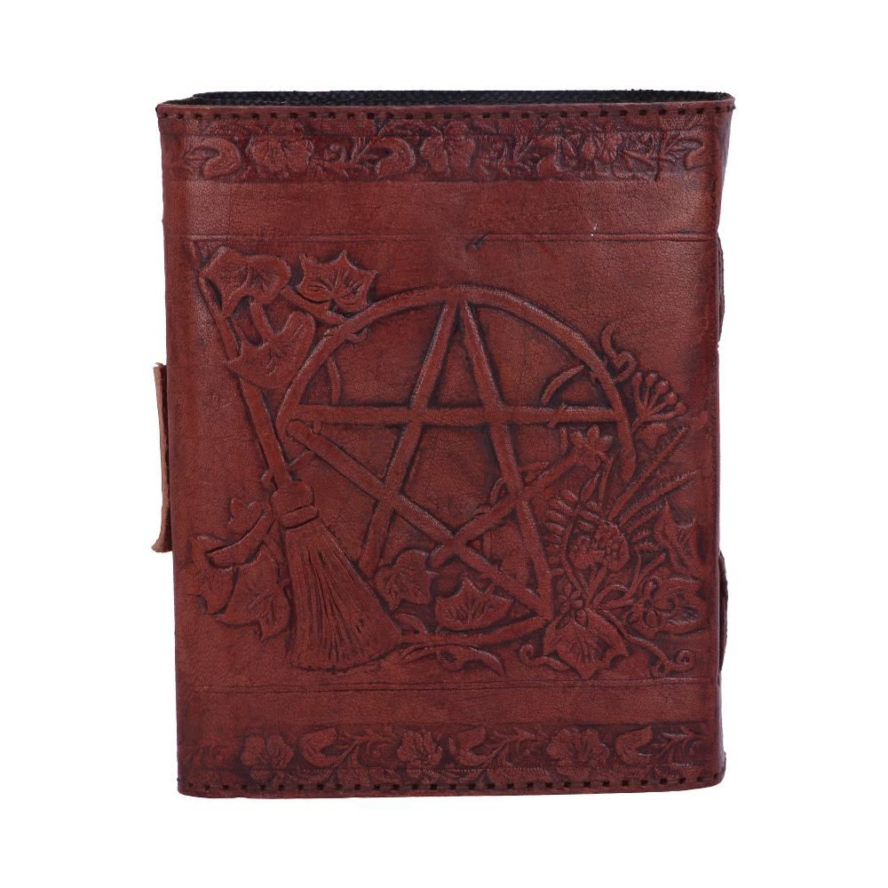 Pentagram Leather Emboss + Lock