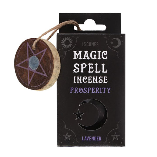Lavender "Prosperity" Spell Incense Cones